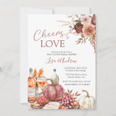 Invitation Bravo pour l'amour Citrouille Vin Marsala Fête des (Devant)