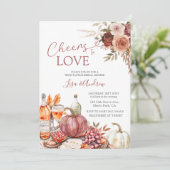 Invitation Bravo pour l'amour Citrouille Vin Marsala Fête des (Debout devant)