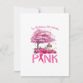 Invitation Breast Cancer Awareness October We Wear Pink With (Dos)