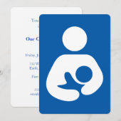 Invitation Breastfeeding / Nursing Icon (Devant / Derrière)