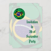 Invitation Brésil 1 (Devant / Derrière)