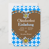 Invitation Brettchen Oktoberfest (Dos)