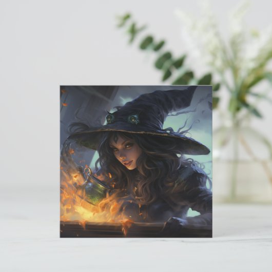 Invitation 🔮 🍹 "Brew & Crew de sorcière" 🍹 (Debout devant)