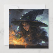 Invitation 🔮 🍹 "Brew & Crew de sorcière" 🍹 (Devant)