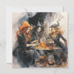 Invitation 🔮 🍹 "Brew & Crew de sorcière" 🍹