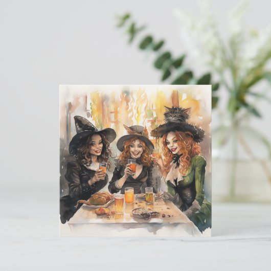 Invitation 🔮 🍹 "Brew & Crew de sorcière" 🍹 (Debout devant)