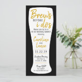 Invitation Brews Before I Do's Co-Ed Wedding shower (Debout devant)