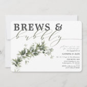 Invitation Brews & Bubbly Faded Greenerife (Devant)