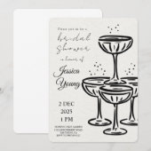 Invitation Bridal Bash & Cocktail Call (Devant / Derrière)