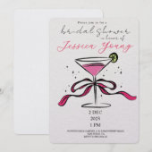 Invitation Bridal Bash & Cocktail Call (Devant / Derrière)