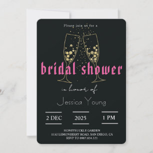 Invitation Bridal Bash & Cocktail Call