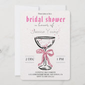 Invitation Bridal Bash & Cocktail Call (Devant)