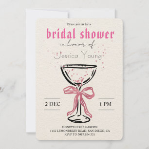 Invitation Bridal Bash & Cocktail Call