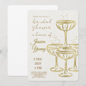 Invitation Bridal Bash & Cocktail Call (Devant / Derrière)