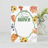 INVITATION BRIDAL BRUCH SUNFLOWER (Debout devant)