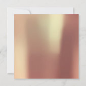 Invitation Bridal Photo Graduation Party Copper Rose Metallic (Dos)