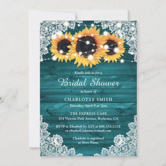 Invitation Bridal Shower (Devant)