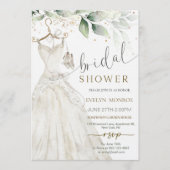 Invitation Bridal shower Bachelorette Party  Brunch Sage (Devant)