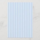 Invitation Bridal Shower with Blue Bow and Stripes (Dos)