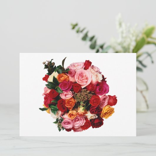 Invitation Bride Bouquet (Debout devant)