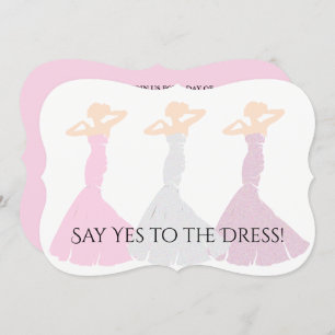 Invitation BRIDE & CO Be My Bridesmaid Shopping