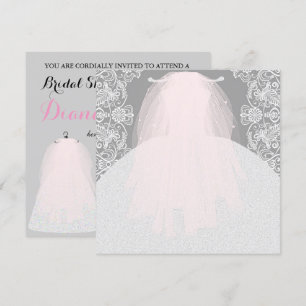 Invitation BRIDE CO Quelque Chose De Rose Voici La Fête Des M