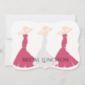 Invitation BRIDE CO Rose Fête de l'mariée Be My Bridesmaid Pa (Devant)