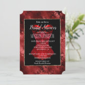 Invitation Bride de la Flore Rouge (Debout devant)