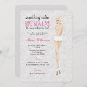 Invitation Bride dentelle en culottes Lingerie Douche (Devant / Derrière)