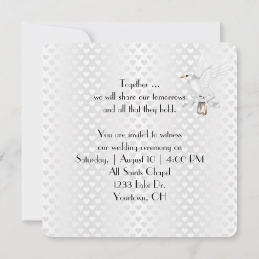 Invitation Bride Dragging The Groom Wedding Humor (Dos)