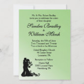 Invitation Bride et Groom Green (Devant)