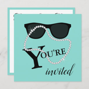 Invitation BRIDE Glam célèbre Diamond Tiara Party Shower