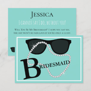 Invitation BRIDE Glam Célébrez Tiara Party Soyez ma servante