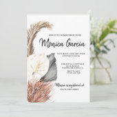Invitation Bride|PAMPAS GRASS/BOHEMIAN (Debout devant)