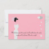 Invitation Bride Pink Bridal Bachelorette Douche Party (Devant)