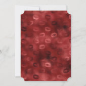 Invitation Bride Red Lips Corset (Dos)