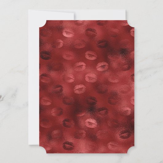 Invitation Bride Red Lips Corset (Dos)