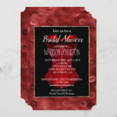 Invitation Bride Red Lips Corset (Devant / Derrière)