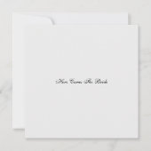 Invitation BRIDE Voici La Fête De La Douche Mariée (Devant)