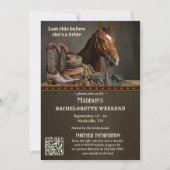 Invitation Brides Dernier Ride Nashville Bachelorette Week-en (Devant)