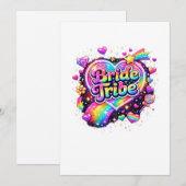 Invitation Brides Maids Wedding Bachelorette Party (Devant / Derrière)