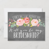 Invitation  | Bridesmaid (Devant)