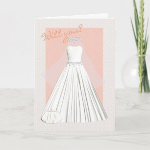 Invitation Bridesmaid Card veut you be my bridesmaid with wed