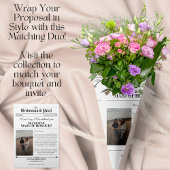 Invitation Bridesmaid Proposition Journal Photo Retro