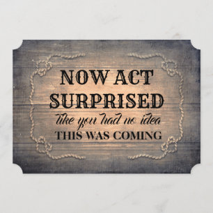 Invitation Bridesmaid Rustique en bois amusant / Maid of Hono