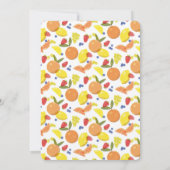Invitation Bright Cheerful Risograph Fruit Party (Dos)