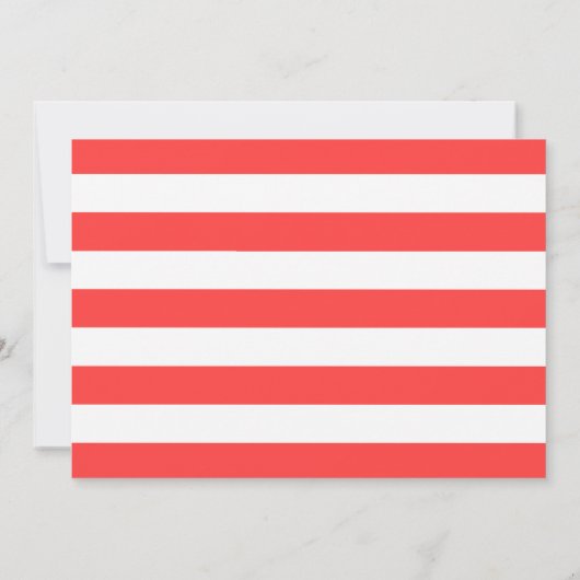 Invitation Bright Coral Calligraphie Mère's Day Brunch (Dos)