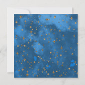 Invitation Bright Magic Unicorn 5e fête d'anniversaire (Dos)