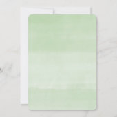 Invitation Bright rose fleurie pivoines fille baby shower (Dos)