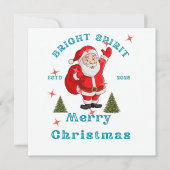 Invitation Bring the holiday cheer to life with Santa design (Devant)
